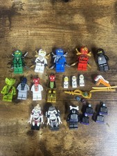 LEGO NINJAGO ZX Minifigure Lot Ninja, Skeletons, Serpentine Accessories