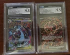 Mega Charizard X ex 023 & ORICORIO 024 CGC 9.5 Promo UPC Pair
