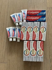 Colgate Total Toothpaste, Clean Mint, Cavity Protection Pack of 15 Travel NEW