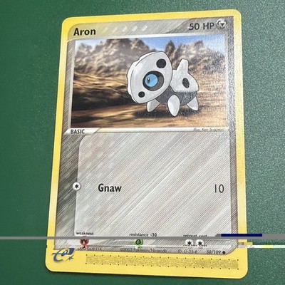 Aron 50/109 Common Ruby & Sapphire Pokemon NM
