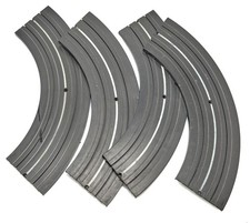 AURORA MODEL MOTORING 1519 9" 1/4 Section Radius Curve Tracks  Set of 4