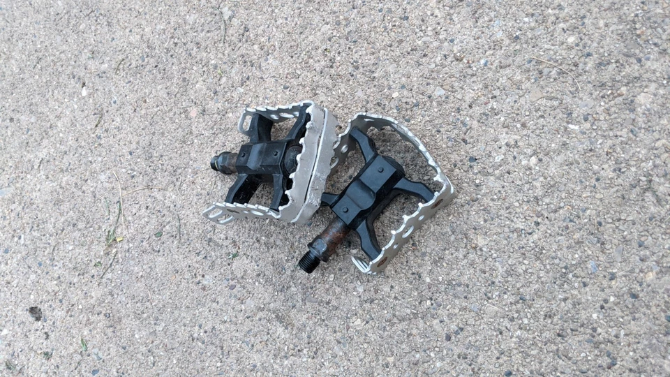 Pedales BMX Era Haro Team Cage 1997 1/2 pulgadas GT Schwinn Elf Auburn Bear Trap Fusion Foto 2 de 4