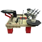 Vintage GI Joe Tactical Battle Platform Playset Incomplete 1985 Hasbro Used