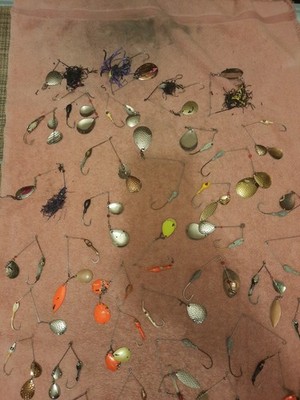 Spinnerbait Fishing Lures/ Baits No Skirts  40+