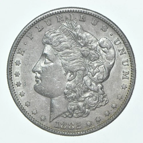 AU+ 1882-S Morgan Silver Dollar (1 coin) *5278