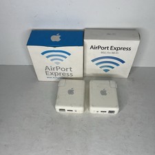 Apple AirPort Express Lot 4 A1264 802.11n Wi-Fi Base Station Untested READ