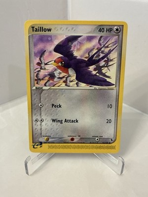 Pokemon 2003 Ruby & Sapphire eCard Taillow 72/109 FREE SHIPPING