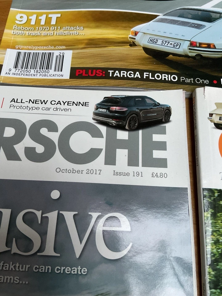 GT Porsche Magazine Used 2017 October / September & Autumn 2017 - Image 2 of 4