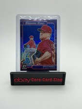 Jack Flaherty 2021 Donruss Optic #22 /99 Pandora Purple Prizm Cardinals