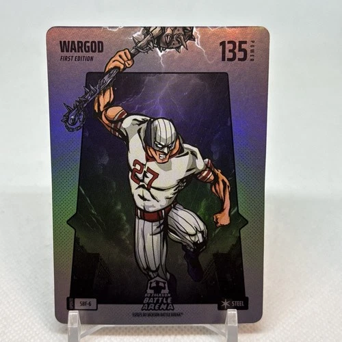 Bo Jackson Battle Arena Update Wargod Silver Steel Battlefoil Mike Trout SBF-6