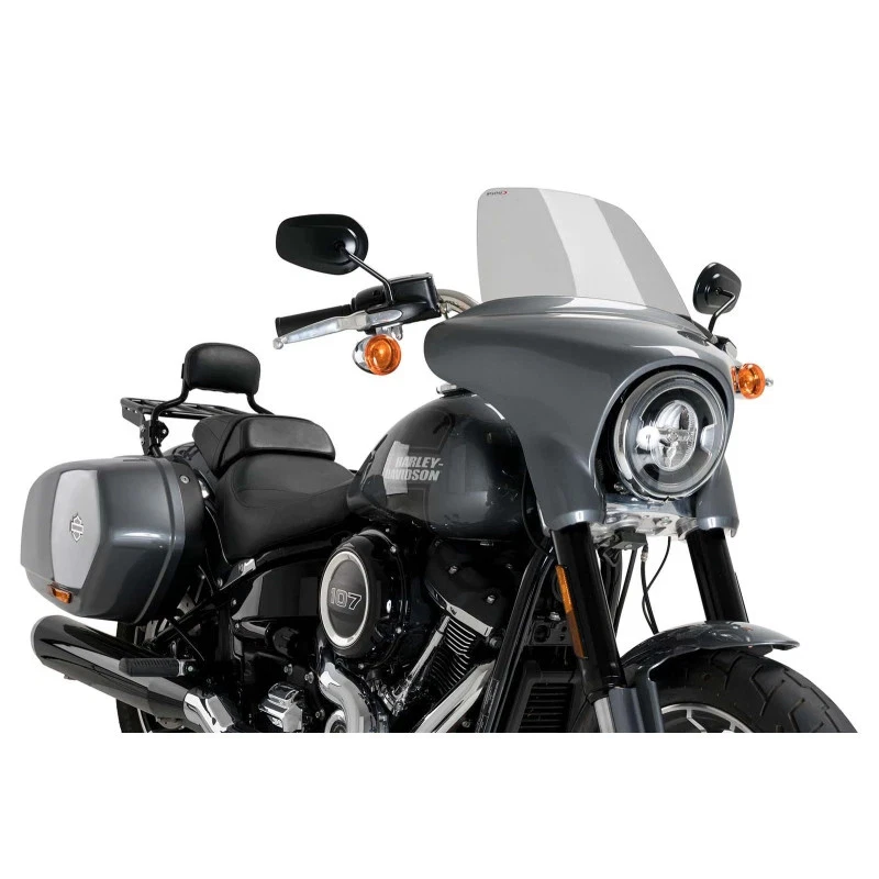 PARE-BRISE PUIG HIGH-ROAD TOURING POUR HARLEY D. SOFTAIL SPORT GLIDE FLSB 18-24 - Photo 1/1