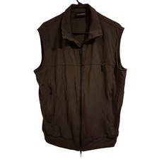 Emporio Armani Mens Multi Pocket Vest Green XL