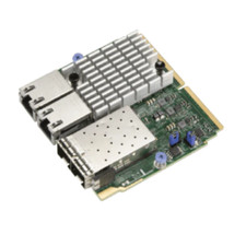 Supermicro AOC-MTG-I2T2SM SIOM 2-port 10GBase-T 2-port 10G SFP , Intel X710-TM