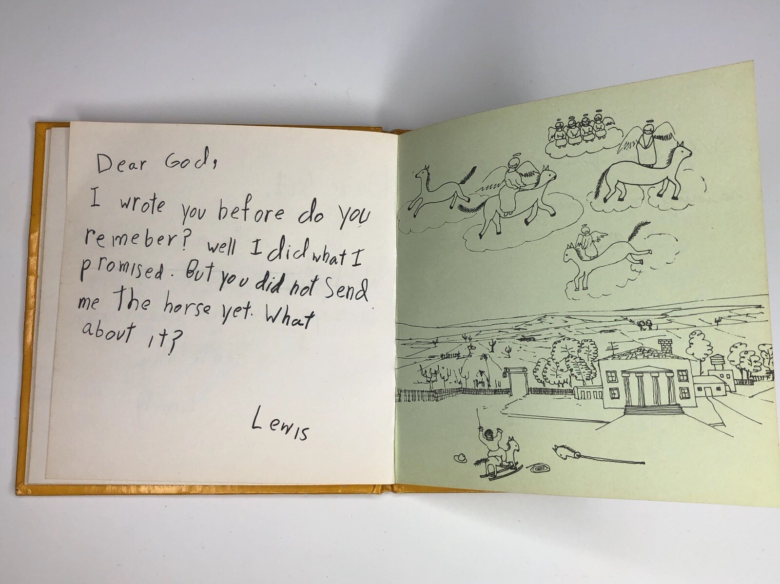 Children’s Letters to God 1st Ed 1st Print Eric Marshall Yanni ...