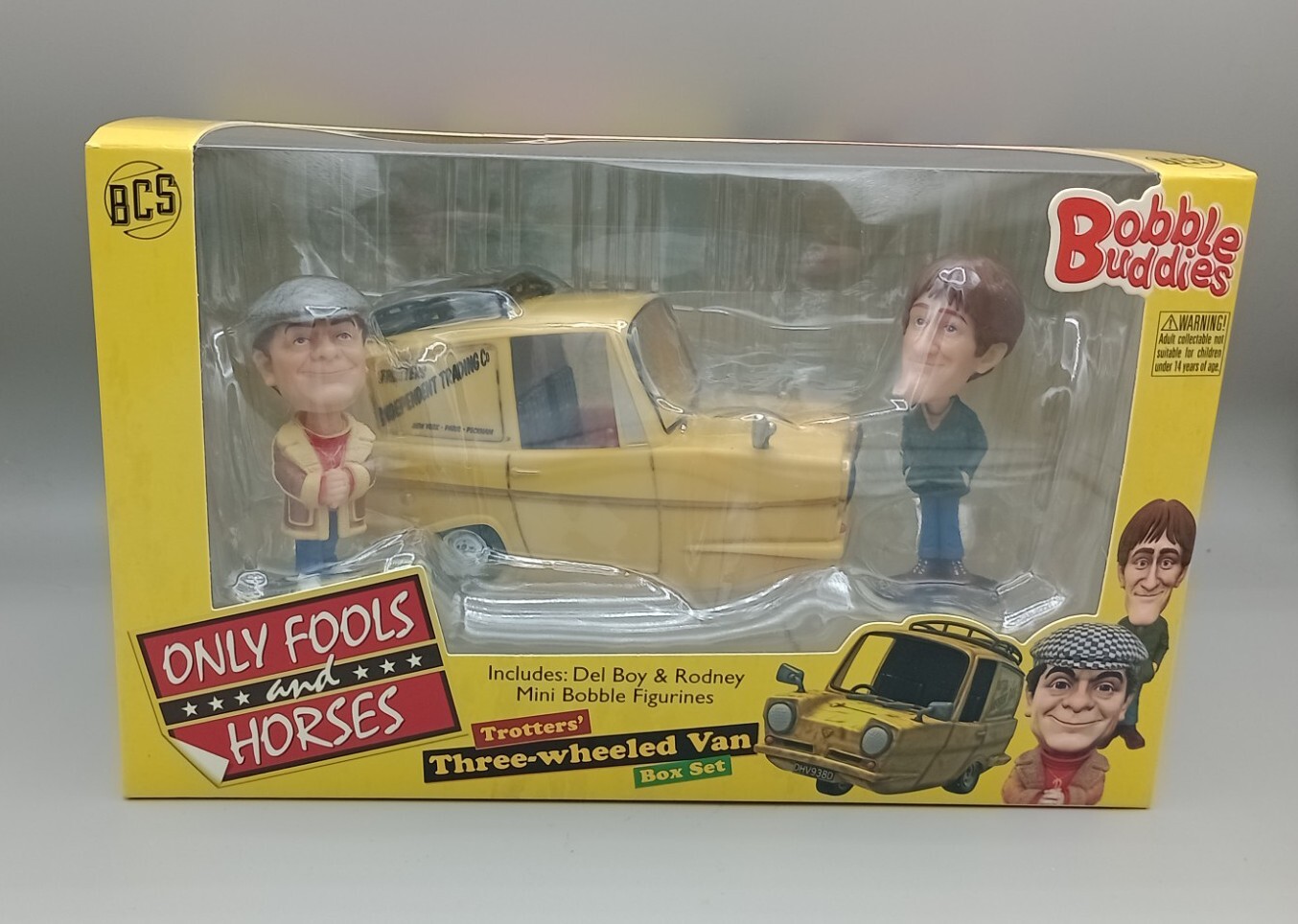 Trotter's ThreeWheeled Van Box Set Inc. Del Boy & Rodney Mini Bobble Figures 5060290153430 eBay