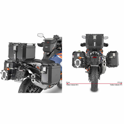 GIVI PLO7713CAM SEITENKOFFERTRÄGER PL ONE-FIT FÜR MONOKEY CAM SIDE KOFFER