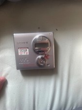 Sony Recording MD Walkman Mini Disc Minidisc MZ-R410 Silver Tested Working
