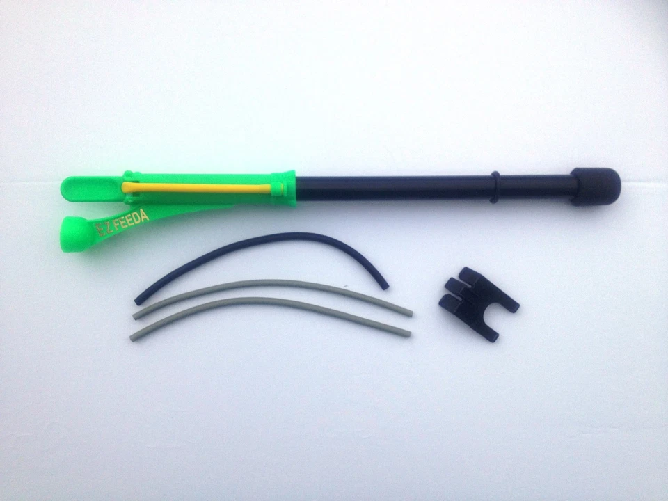 EZFEEDA FIXED CUP (plus 3 Ersatzgummis) Einhand Katapult Köder Feeder