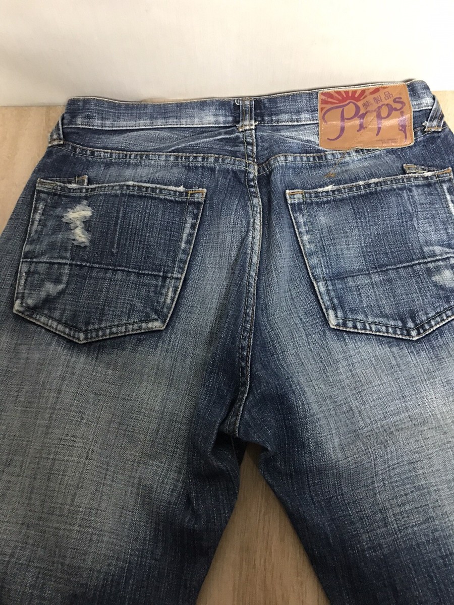 PRPS jeans 30x32 RARE vintage made in japan x Harare Zimbabwe