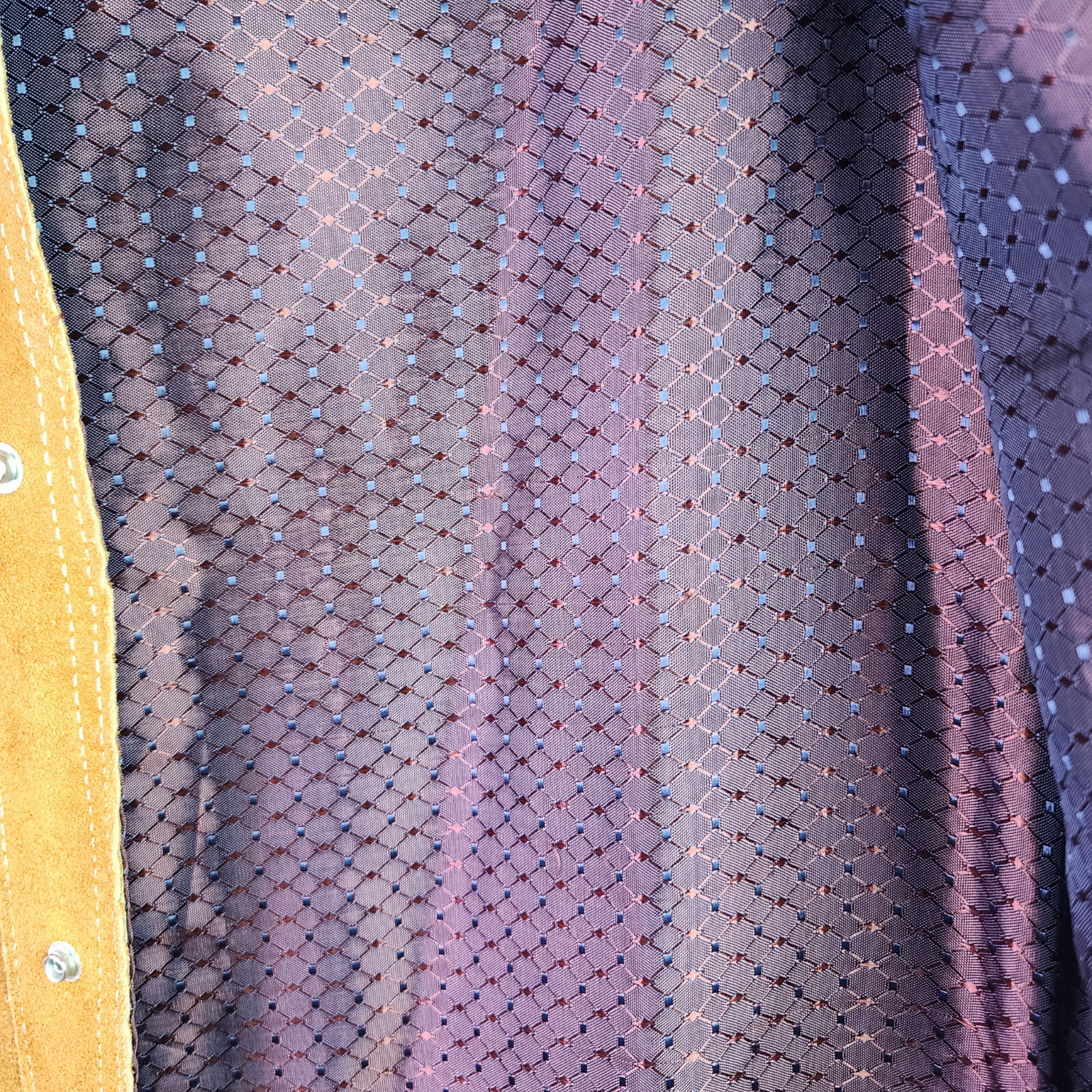 Vintage 1970s Joker Suede Rancher Jacket Western Styling Lined Huga 320319