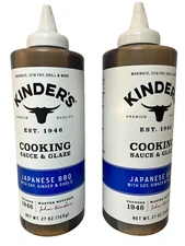 2-Bottle Kinder's Japanese BBQ Cooking Sauce & Glaze (27 oz. each)