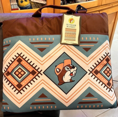 ★TOUT Y EST★ CAMPDOORS BLANKET PAKR Blanket Parker ENABX06 BRAND NEW Buc-ee's Outdoor Blanket 70