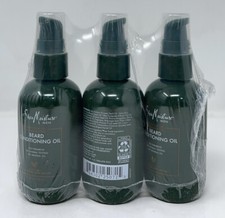 Shea Moisture Men Maracuja  Shea Oils Beard Conditioning Oil 3.2 oz ea 3 Pack 