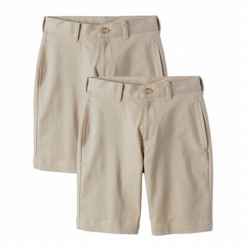 NWT ~ TWO PAIR BOYS WONDER NATION SHORTS Size 16 School approved - Picture 1 of 1