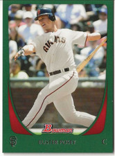 2011 Bowman #1 Buster Posey RARE RC Green /450 SF Giants Amazing Condition!!NRMT