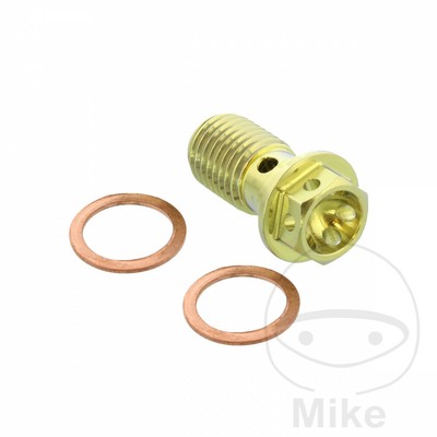 Vigne De Purge De Frein Stahlbus M10x1.00 16mm Avec Ventil - Pour KTM 360 EXC 2T (1996-1997)