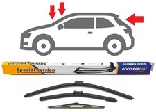 Scheibenwischer passend für FORD KUGA I ab 2008-2012 VORNE + HINTEN