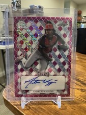 2022 Leaf Perfect Game Andrew Wiggins Prospect Auto #1/1 Proof 2026 Top 5 Pick