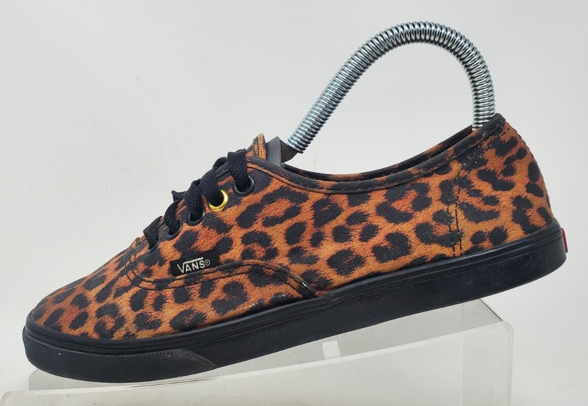 Vans Era Leopard Black Low Top Shoes Womens 6.5 Sneakers thumbnail 2
