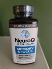 LifeSeasons NeuroQ Brain Health Memory & Focus Neuroprotective Formula 60 Count
