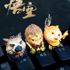 Keyboard Cap Black Myth: Wukong Yellow Wind Sage Anime Keycap Zhu Bajie Kforce