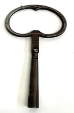 Antique French Clock #9 Iron Key