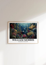 Beautiful Corals and Sea Plants Painting Poster Premium Quality Choose your Size