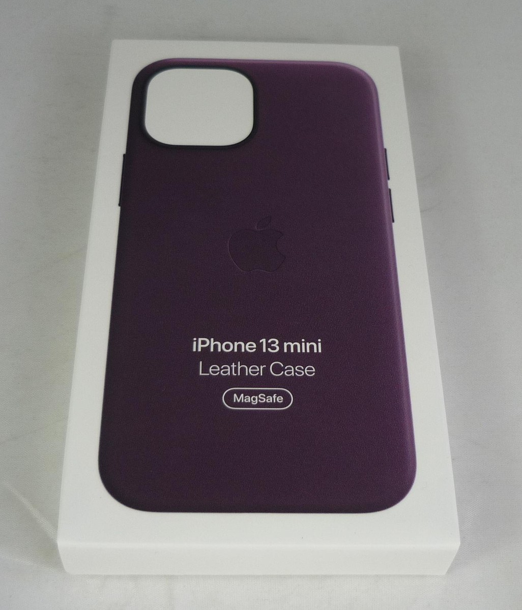 iPhoneケース Apple - iPhone 13 mini Leather Case Dark Cherry Apple iPhone 13 mini Leather Case with MagSafe Dark Cherry