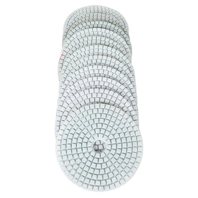 Set Di 12 Dischi Diamantati Con Piastra Di Supporto In Gomma M14 - Foto 6