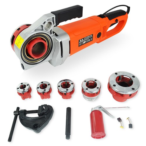Portable Electric Pipe Threader w/ 6 
