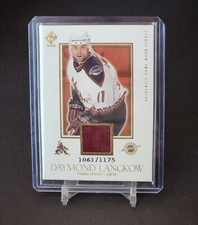 2002-03 PRIVATE STOCK RESERVE JERSEY CARD #137 DAMOND LANGKOW  /1175