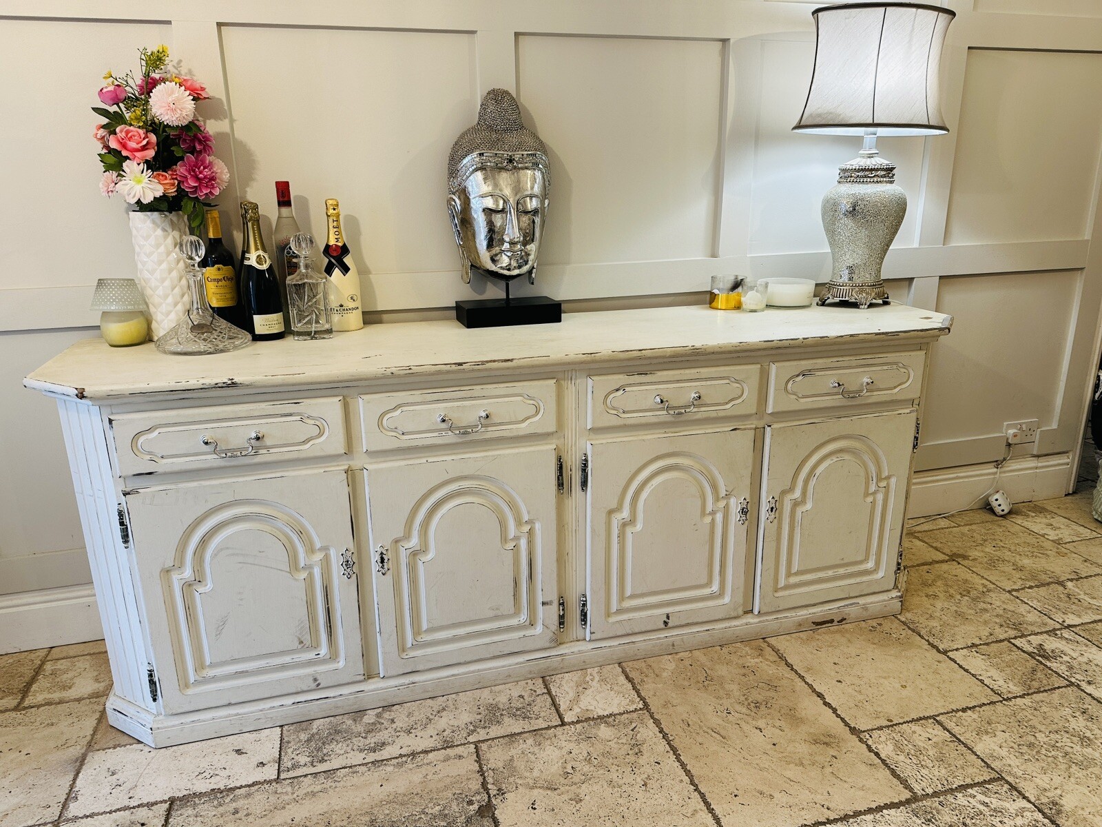 white wooden sideboard eBay