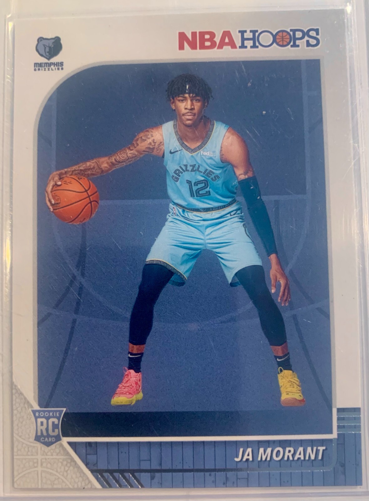 2019-20 Panini NBA Hoops - Ja Morant #259 (RC) - Memphis Grizzlies