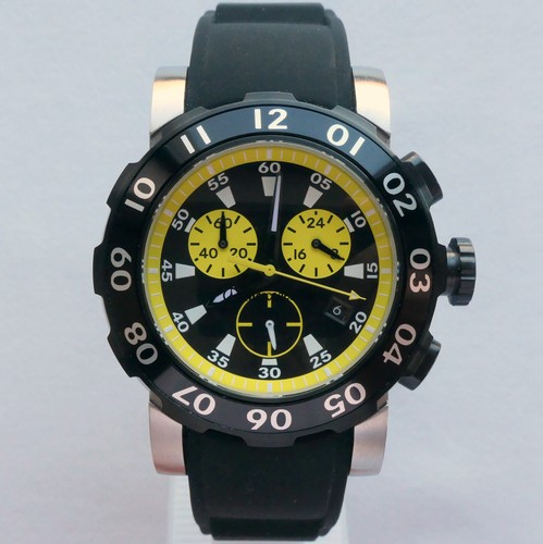 Mercedes Benz Motorsport Racing Car Accessory GMT Diver Design Chronograph Watch - Picture 5 of 24