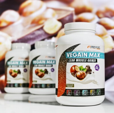 Vegain Max Lean Muscle Gainer Chocolate Hazelnut (3000g)