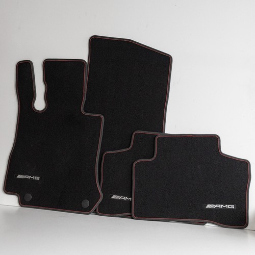 Mercedes GLC300 GLC43 GLC63s AMG Floor Mat set OEM 2016-2023 OEM Genuine Red - Picture 2 of 3