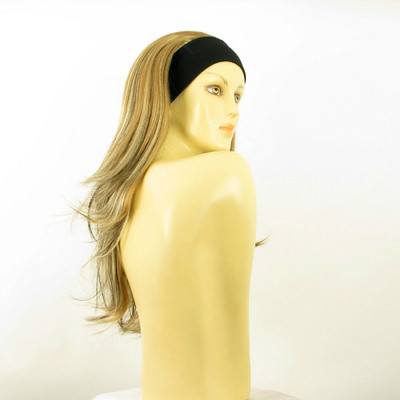 Perruque Avec Bandana - Couleur Blonde Claire, Synthétique, Neuve Avec étiquettes