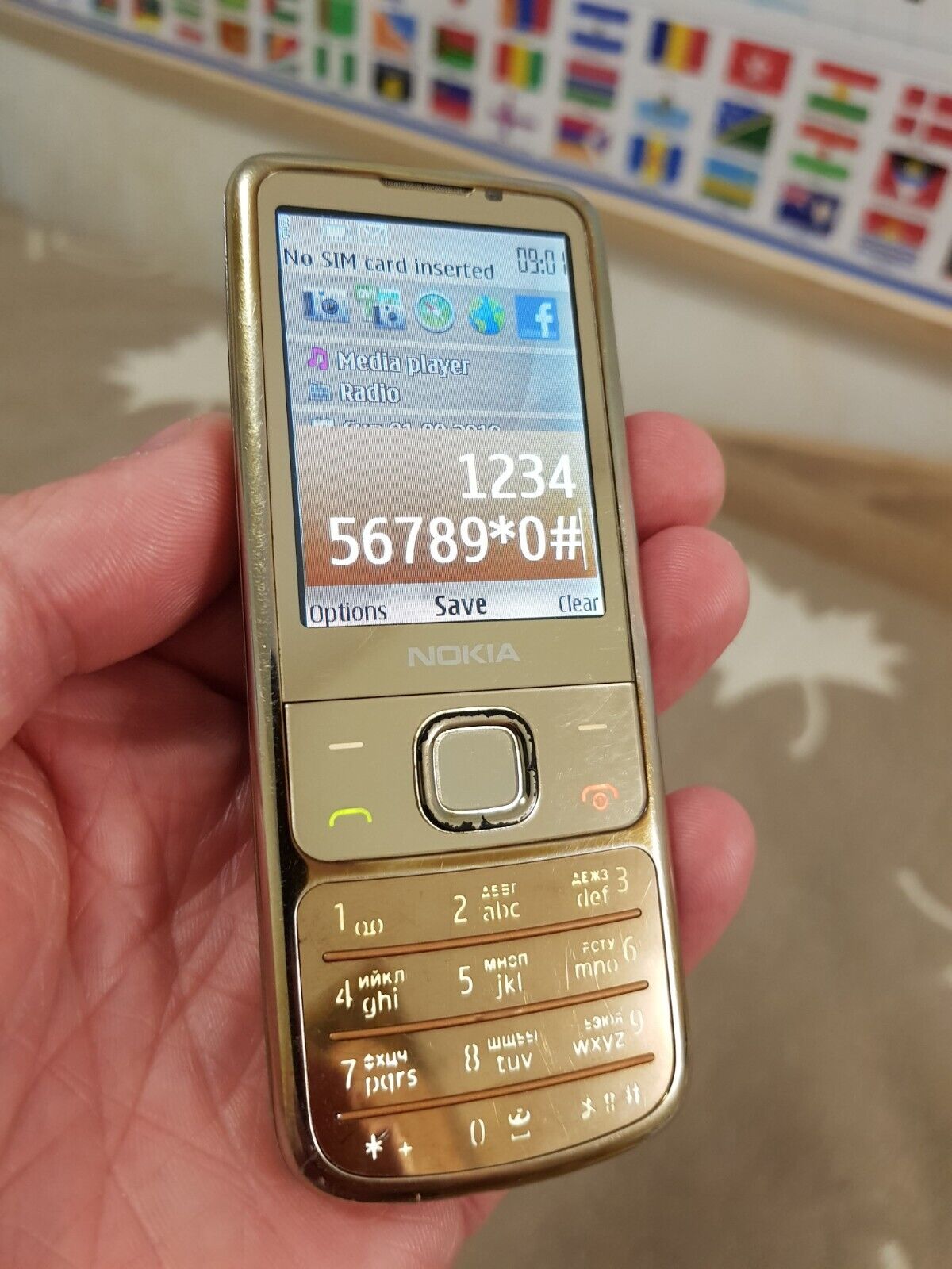 Nokia Classic 6700 - Gold (Unlocked) Genuine Made in Hungary from 2009 year  18k