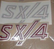Amc Nos Sx4 Emblem Decals Set Jeep Eagle Limited 4x4 Free Shipping