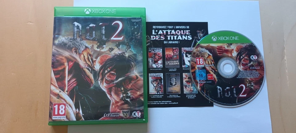 Koei Tecmo Games Attack on Titan 2 pour Xbox One (2018), photo 1 sur 2